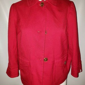 George Designs By Mark Eisen Women's Red Blazer